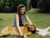 Noreen with her parent\'s dog